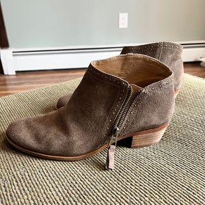 Lucky Brand Brown Benna Ankle Boots